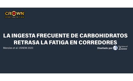 LA INGESTA FRECUENTE DE CARBOHIDRATOS RETRASA LA FATIGA EN CORREDORES